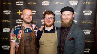 In the mix: (l-r) People’s Champion Scott Addison, Southern Showdown winner Adam Day and Global Southern Showdown 2018 winner Lee Jones