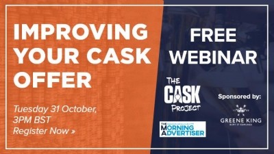 Free webinar -  improving your cask offer