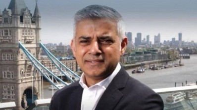 Message of support: The Mayor of London Sadiq Khan says more financial help for pubs is needed