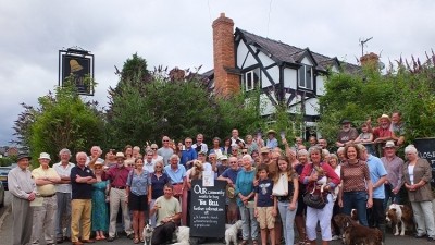 Successful bid: a group of 200 Herefordshire villagers have bought an Ei pub