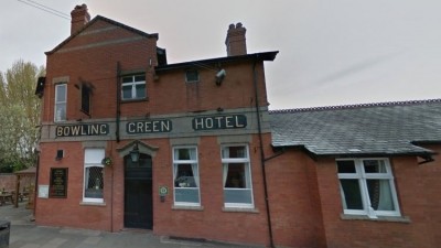 Modern look: the Bowling Green pub before the transformation