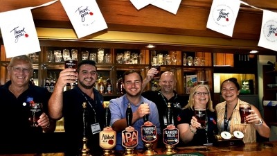 Remembrance: in partnership with the Royal British Legion, Greene King pubs are selling a special edition ale to mark 100 years since the end of WW1