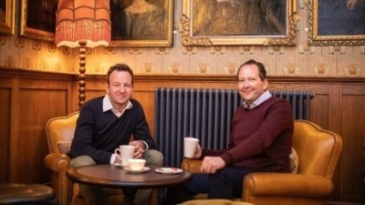 Strong statistics: Loungers CEO Nick Collins (left) and founder chairman Alex Reilley  