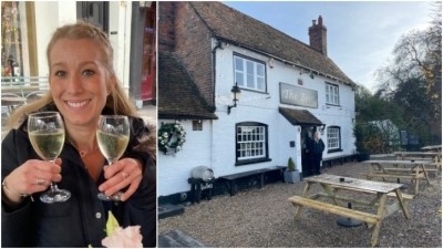 Future hopes: Zoe Eliasson at the Boot at Sarratt hopes evening dining will become stronger at pubs once again