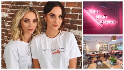 Vegan venture: Tiffany (l) and Lucy Watson are opening vegan restaurant Tell Your Friends with City Pub Group