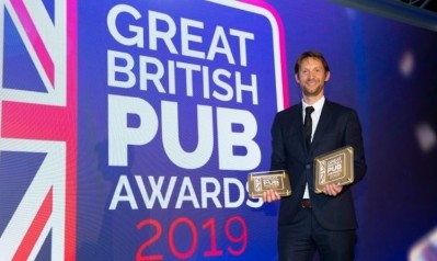 Top title: the Cott Inn, run by Mark Annear, was crowned Great British Pub of the Year at the 2019 awards