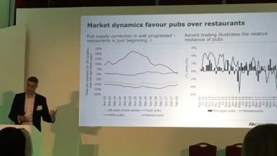 Positive reception: Graeme Smith, managing director at AlixPartners, says pub industry 'buoyant' 