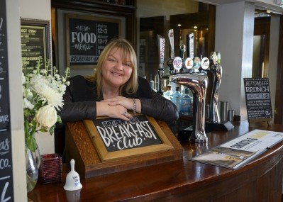 Cash reserve: Jackie Fairburn, licensee of the Hare & Hounds, West Ardsley, is looking to make cost savings