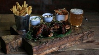 Great match: chicken wings make for great sharing bites alongside a beer at the bar