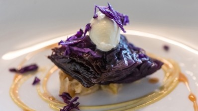 Popular option: the pot roast red cabbage dish has become a firm favourite on the Sportsman's menu