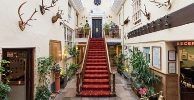 Stairway to Devon: the Royal Seven Stars Hotel in Devon has made it into the guide