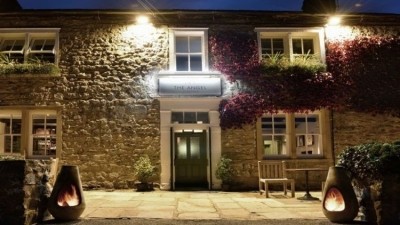 Pub entry: the Angel at Hetton in Skipton, North Yorkshire was the highest placing pub on the list at number 12
