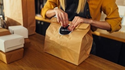 Ongoing shift in buying habits: delivery and takeaway sales double pre-covid levels but down year-on-year (Credit: Getty/Dimensions)