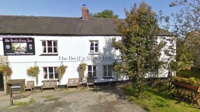 Devil’s drinking hole: a pub widely known as the most haunted in the UK has been put up for sale