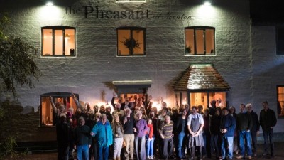 Community shines: the Pheasant at Neenton has collected a top honour after locals rescued it from dereliction
