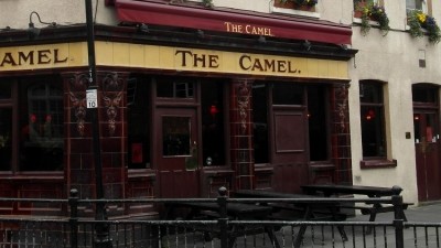 Pet pub: the Camel has been named the 65th most pet-friendly place in the world - and highest ranked pub