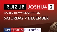 Order Now: Joshua v Ruiz on Sky Sports Box Office