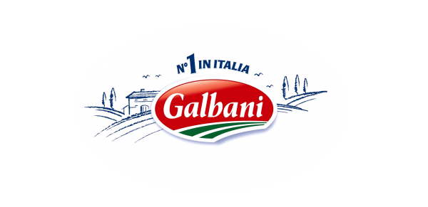 Galbani logo with halo