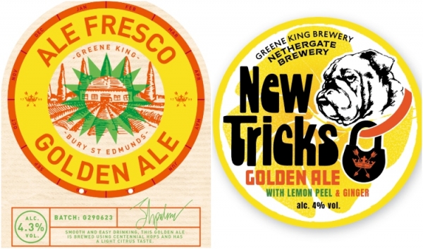 ale fresco and New Tricks seasonal beers