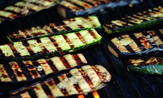Chargrilled.Courgettes