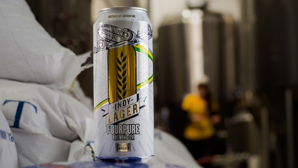Boom: Lager represents 25% of Fourpure's sales, and this rises to a third in summer