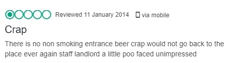 Poo faced