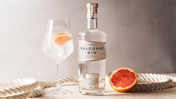 Salcombe Gin ‘Start Point’, £45 - bottle, serve, grapefruit
