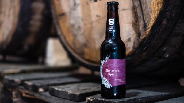 Sheltered Spirit has spent a total of around 18 months in Bourbon barrels