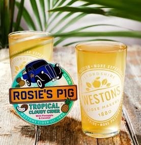 Westons Cider Rosies Pig Tropical