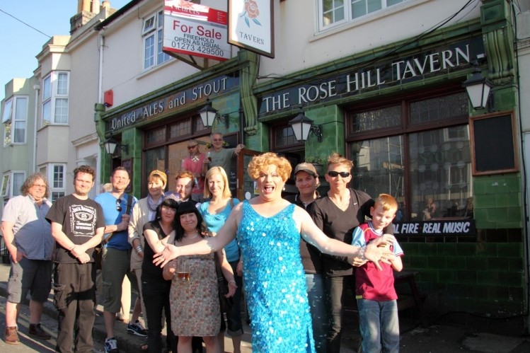 Rose Hill Tavern: Campaigners plan to raise the £350,000 plus VAT necessary to buy the property outright from the developer