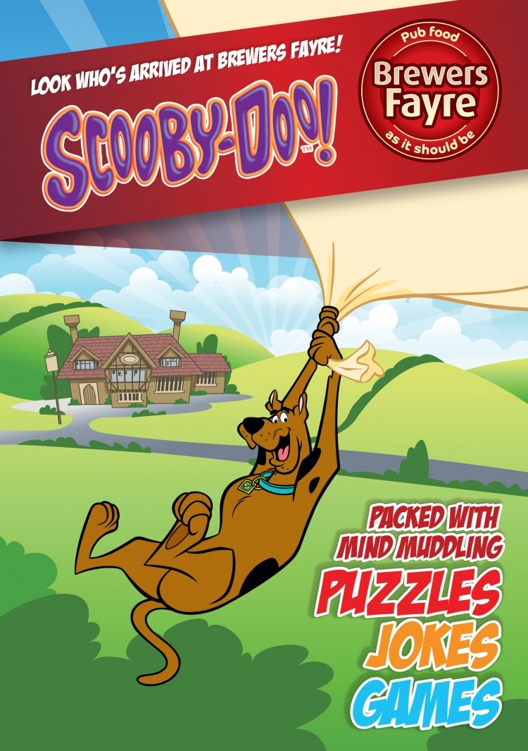 Brewers Fayre: working with Scooby-Doo