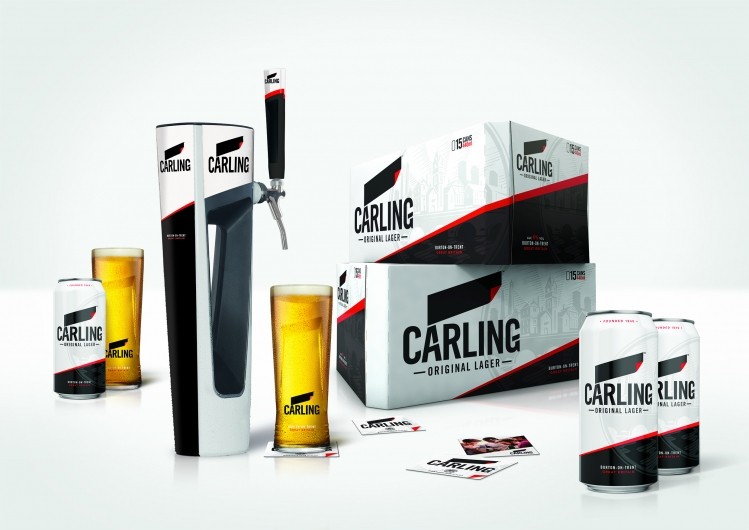 Rebrand: Carling is aiming to consolidate its position as the leading UK lager brand