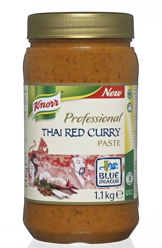 Thai red curry: one of the options from Knorr Blue Dragon