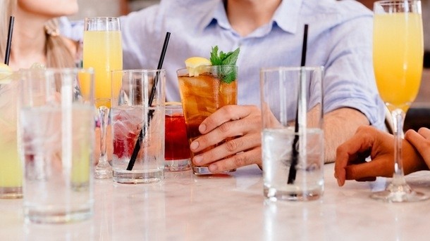 An NHS report revealed more men than women drank above the recommended alcohol guidelines 