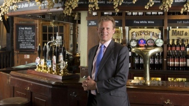 Chief executive Jonathan Neame: "Strong trading in our pub business."