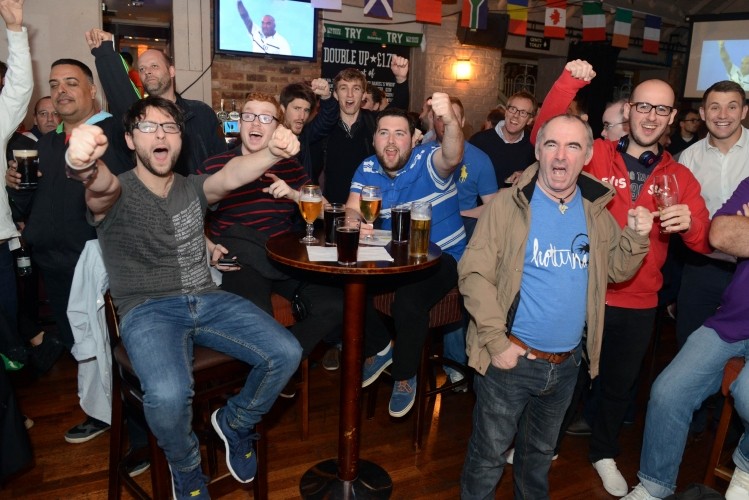 Pub attempts world record ale drinking for start of Rugby World Cup