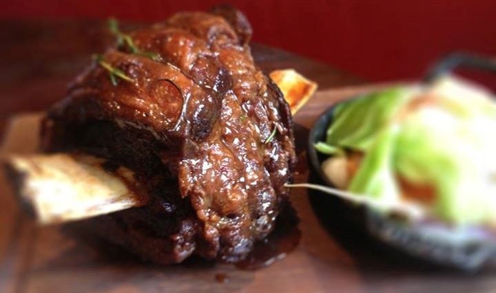 The King Jacob: the 2kg slow-braised short rib steak will be available at the Jugged Hare