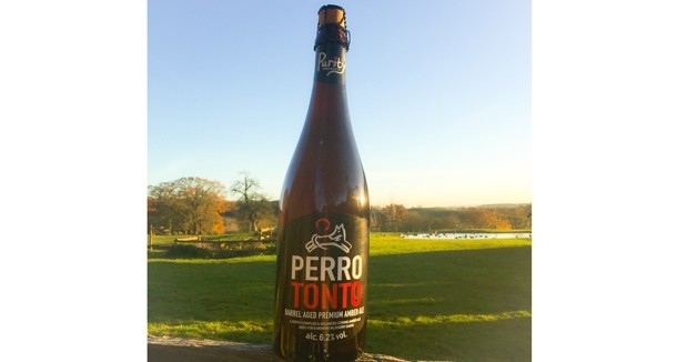 Homage to the brewery's dog: Perro Tonto beer