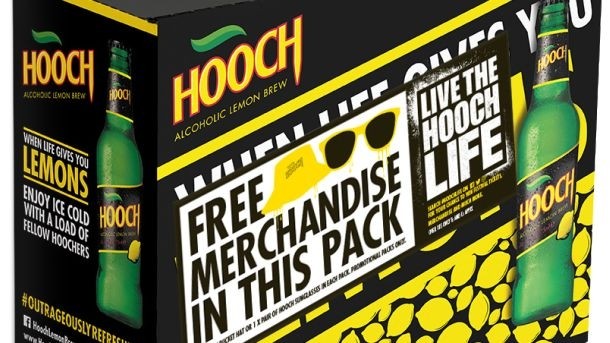 Live the Hooch life: half of the company's yearly marketing budget has been invested in the campaign