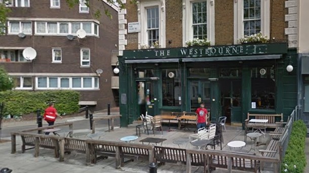 The Westbourne, Notting Hill (Google streetview)