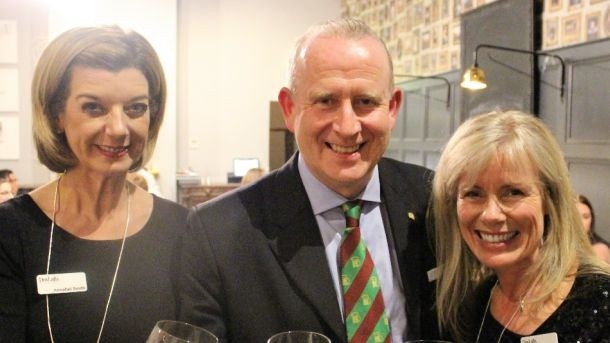 Come together: Beer sommelier Annabel Smith, Parliamentary Beer Group chair Graham Evans and Dea Latis organiser Lisa Harlow