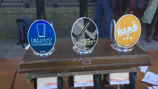 Pump clips: highlight concerns about Newby's suitability for the role of PCA