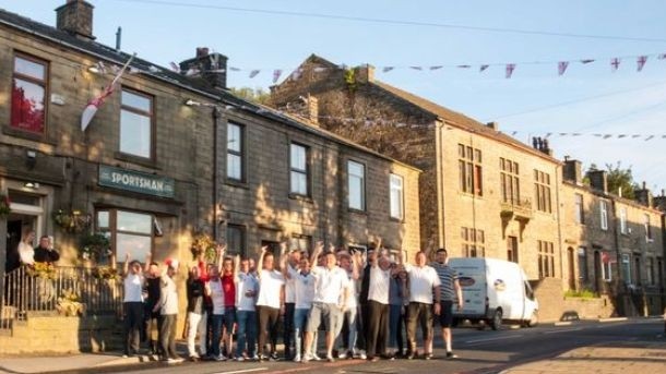 Pub ordered to take England flags down for health and safety reasons
