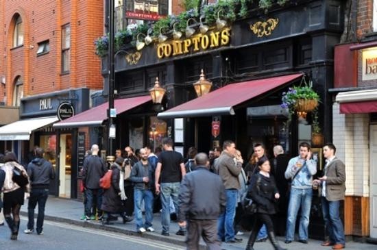 Venues acquired: one of the three sites is Comptons, Soho, London