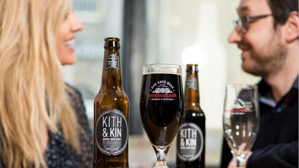 Kith & Kin stout: 'rich notes of chocolate and coconut'