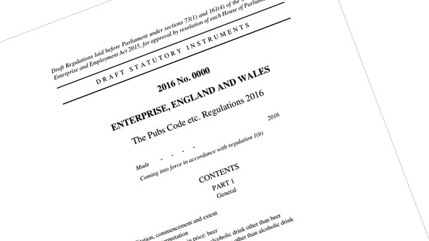 Scottish pubs code published