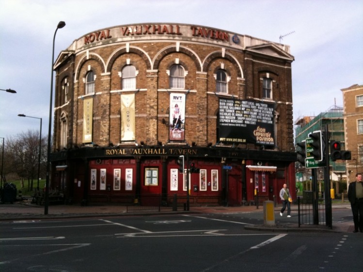The Royal Vauxhall Tavern is now a listed building 