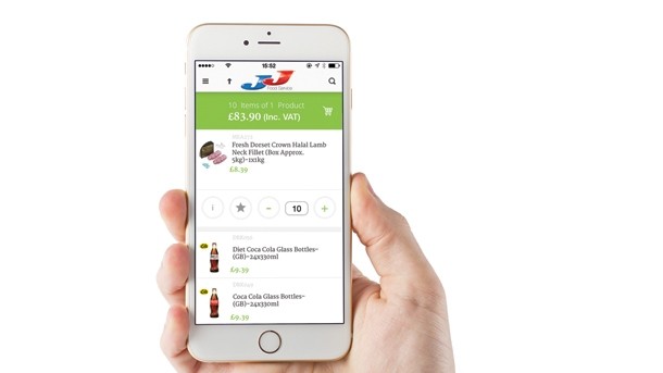 Smart app: designed to improve the overall buying experience for food caterers