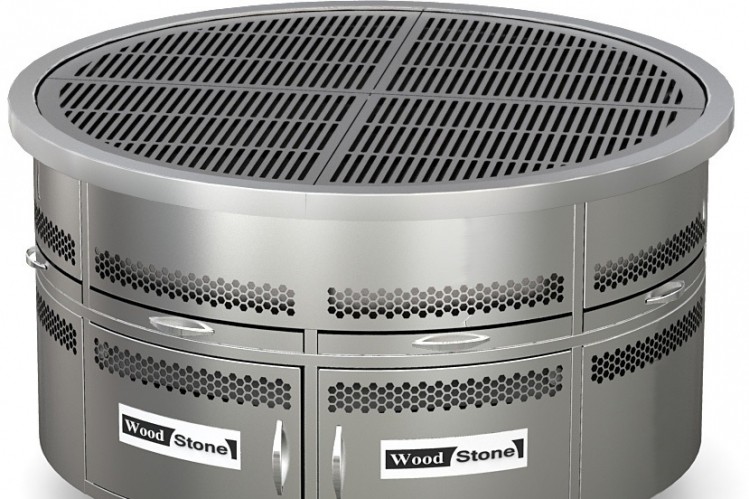 The Circular Grill: Has four separate cooking quadrants and comes in a variety of configurations