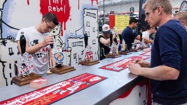 Sweet success: Welsh brewery Tiny Rebel won Champion Beer of Britain at the GBBF in 2015